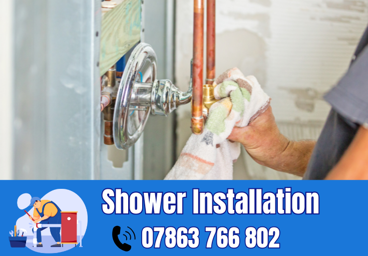 shower installation Warrington